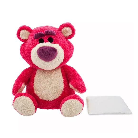 Disney Lotso Bear Weighted Plush Toy Story 3 Medium 14'' NEW - Picture 1 of 9